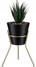 Modern állvány Arany Növényvirágágyás fém 20 cm Loft