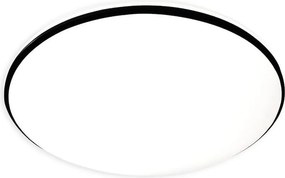 LED mennyezeti lámpa HUGO LED/16/24/32W/230V 3000/4000/6500K átm. 37 cm IP54 fekete