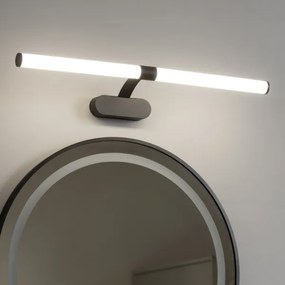 Brilagi - TUBEO LED fürdőszobai tükörvilágítás 8W/230V 60 cm IP44 fekete
