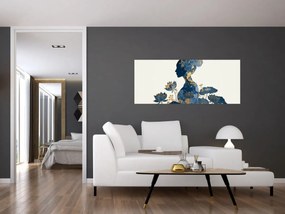 Kép - Márvány női profil (120x50 cm)