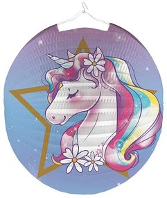 Unikornis Dreams lampion 25 cm