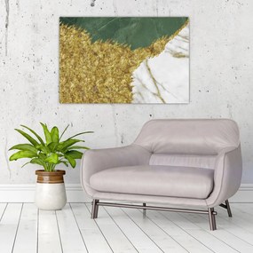 Kép - Zöld márvány N⁰2 (90x60 cm)