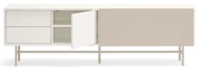 Bézs-krémszínű TV-állvány 180x56 cm Nube – Teulat