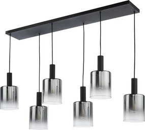 Dar Lighting vintage függeszték savannah matt fekete darsav0622