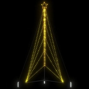 meleg fehér LED karácsonyfa 615 LED 404,5 cm