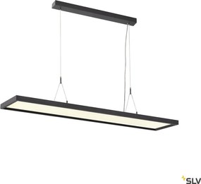 SLV 1005395 WORKLIGHT Modern Led Függesztett Lámpa Fekete LED IP20