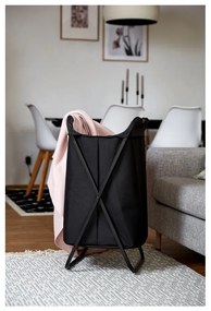 Bin fekete összecsukható szennyestartó - Wenko