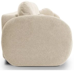 OLBIA ágyazható háromszemélyes kanapé, bézs