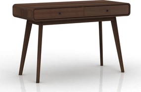 Íróasztal diófa dekorral 50x120 cm Cassie – Støraa