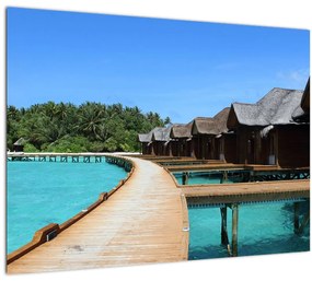 A Maldív-szigetek képe (70x50 cm)