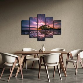 Egy fa a tengerparton képe (150x105 cm)