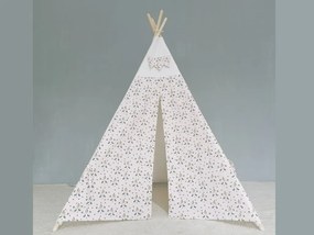 Teepee stan Indián panda - rózsaszín