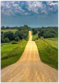 Poszterek A5 Pion Út Rét Mező Erdő