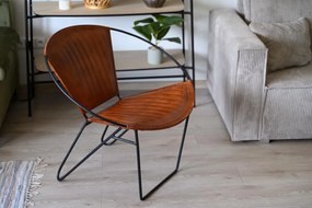 AKCIÓ Design fotel PANCHO barna II. osztály