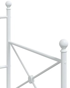 kanapéágy matrac nélkül fehér 80x200 cm acél