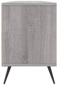 szürke sonoma színű szerelt fa TV-szekrény 150x30x44,5 cm