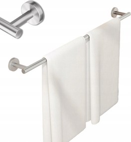 Törölközőtartó Rúd Fali Tartó 60 cm Rúd Akasztó