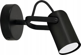 Fali lámpatest-fali mennyezeti-fekete GU10 Lofta Ideus-struhm