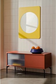 Terrakotta színű TV-állvány 116x55x42 cm Met Mini – noo.ma