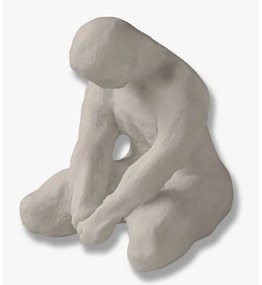 Poligyanta szobor (magasság 15 cm) Meditating Man – Mette Ditmer Denmark