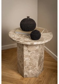 Márvány kerek tárolóasztal ø 50 cm Naxos – Actona