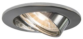 Okos süllyesztett spotlámpa acél dönthető, Wifi GU10-zel - Edu