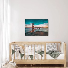 Kép - Golden Gate, San Francisco (70x50 cm)