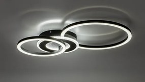 Rabalux 71485 - LED dimmelhető mennyezeti lámpa LUREO LED/24W/230V 3000-6500K 46x33 cm + távirányító