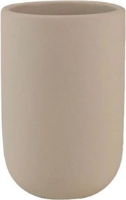 Krémszínű fogkefetartó pohár Lotus – Mette Ditmer Denmark