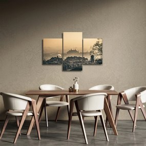 Kép - Város köd alatt (90x60 cm)
