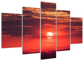 Színes nap képe (150x105 cm)