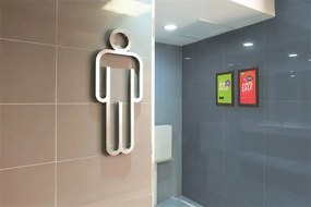Posztertábla, fali, A4, alumínium keret, DURABLE, fekete (DB479601)