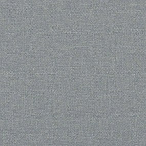 világosszürke szövet loveseat kanapé 111 cm