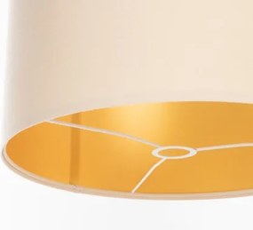 Univerzális STANDART E27 lámpabúra 45 cm krém/arany