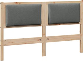 vidaXL Fejtámla Egyéb Barna 150 cm Tömör fenyőfa