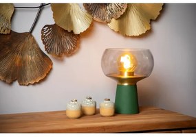 Lucide 05540/01/33 - Asztali lámpa FARRIS 1xE27/25W/230V zöld