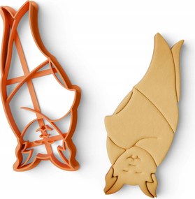 Prémium Mézeskalács Süteményforma Halloween Lógó Denevér Sütemény