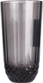 Füstszínű üvegből készült üvegedény, 345 ml, L