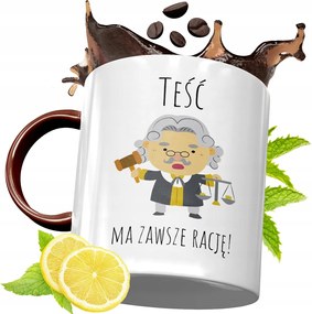 Bordó Bögre Apósnak Születésnapi Ajándék fényképes nyomtatással