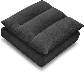 Fekete zsenília lábtartó Neil – Bobochic Paris