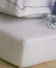 Frottír lepedő fehér TiaHome - 60x120cm