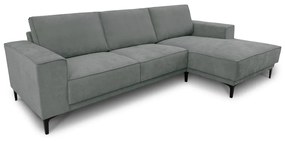 Sötétszürke sarokkanapé (jobb oldali) Copenhagen – Scandic