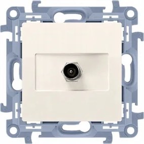 Simon 10 Szimpla Tv Antenna Aljzat Végzáró Süllyesztett Krém