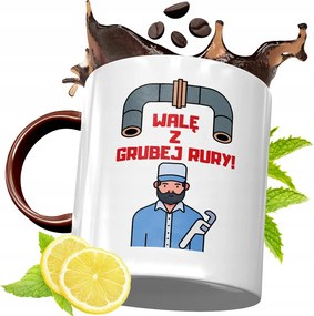 Bordó Bögre Vízvezeték Szerelőnek Születésnapi Ajándék fényképes nyomtatással