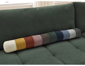 Zöld kinyitható-tárolóhelyes sarokkanapé (jobb oldali-L alakú) Fuji – Bobochic Paris