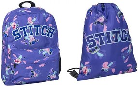 Disney Lilo és Stitch A csillagkutya iskolatáska és tornazsák szett 2 db-os (Blue Rebel)