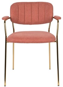 Rózsaszín étkezőszék szett 2 db-os Jolien – White Label