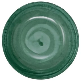 Zöld porcelán mélytányér készlet 6 db-os ø 21 cm Tangeri green – Villa Altachiara