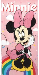 Baba törölköző MINNIE MOUSE rózsaszín 70X140cm Setino