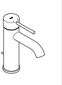 GROHE 23589DL1 - ESSENCE mosdócsaptelep, S méret, bronz kivitel